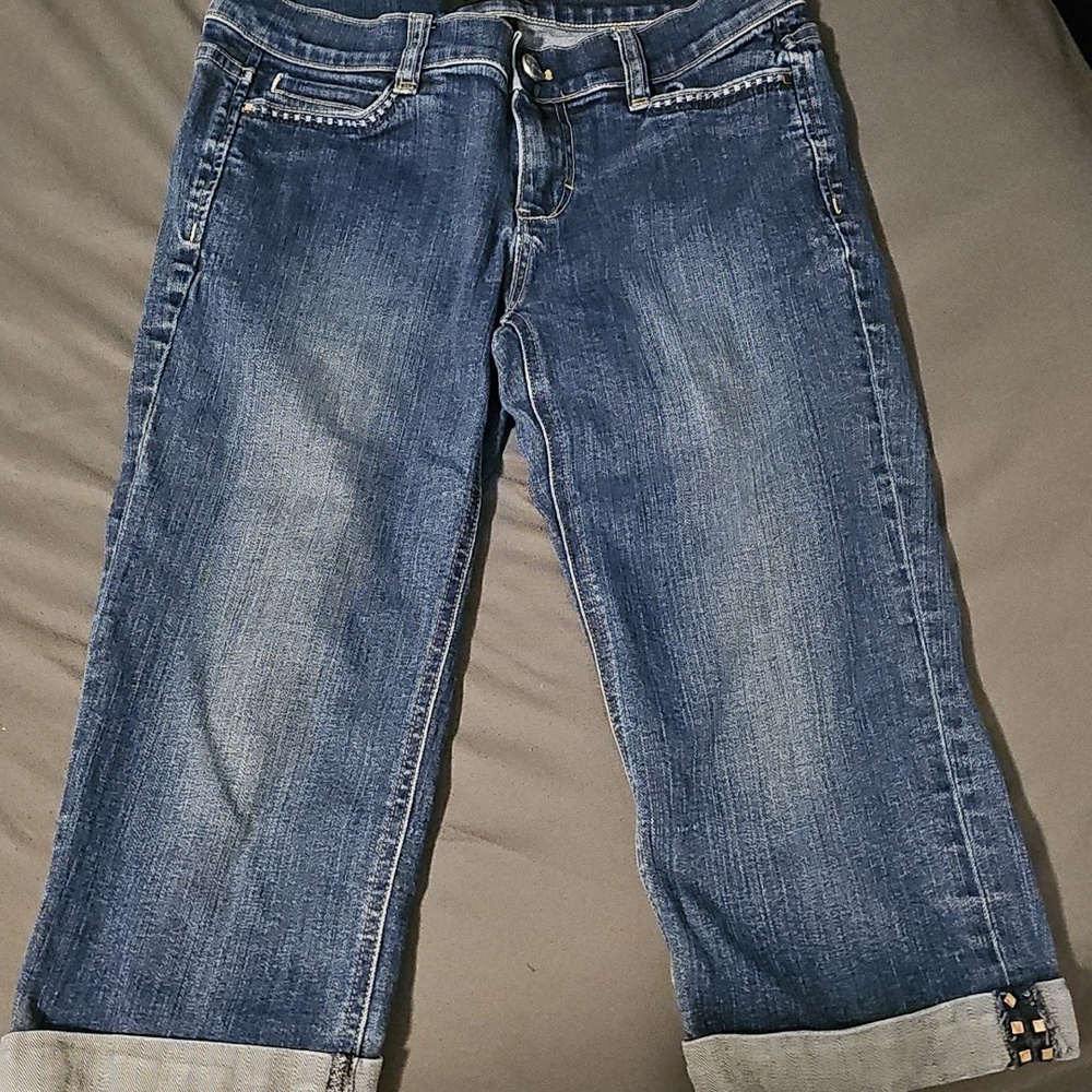Women's White House Black Market Casual Denim Capris